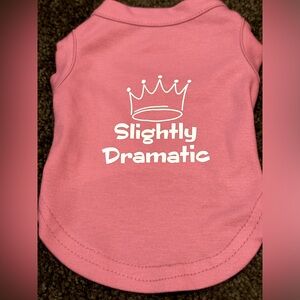 Small Pink Dog Shirt… Super Cute for a sassy furry baby